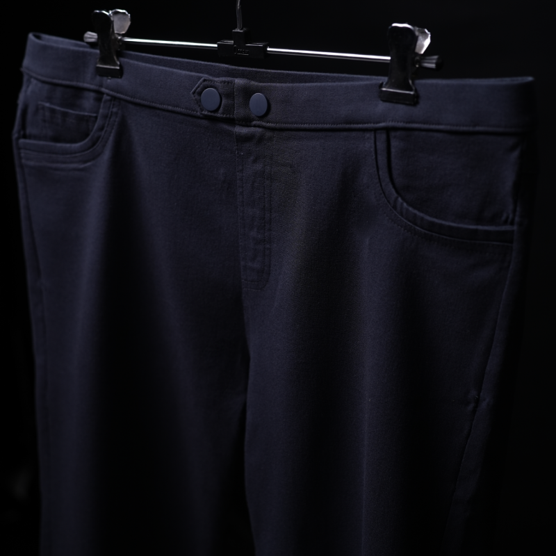Basic Stretchable Pants (Dark Grey)