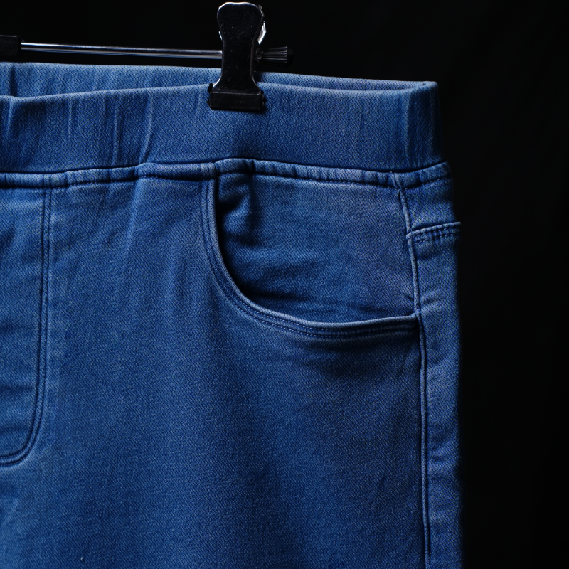 Retro Bootcut Jeans (Stone Blue)