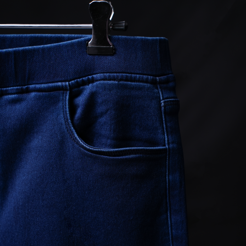 Retro Bootcut Jeans (Navy Blue)