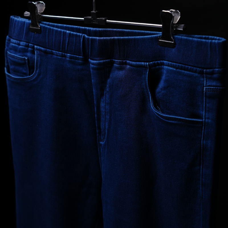 Retro Bootcut Jeans (Navy Blue)