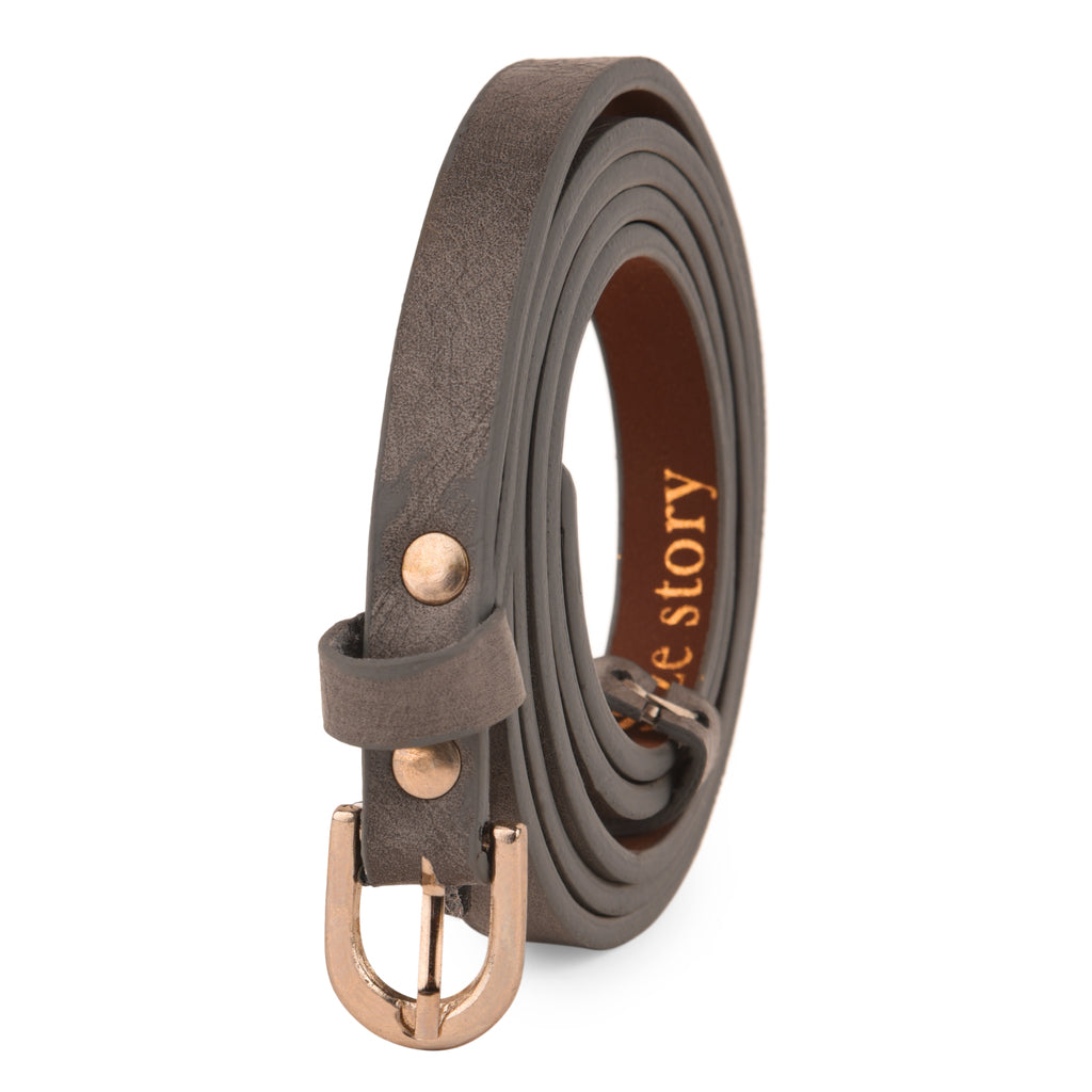 Faux Leather Belt (Combo of 3)