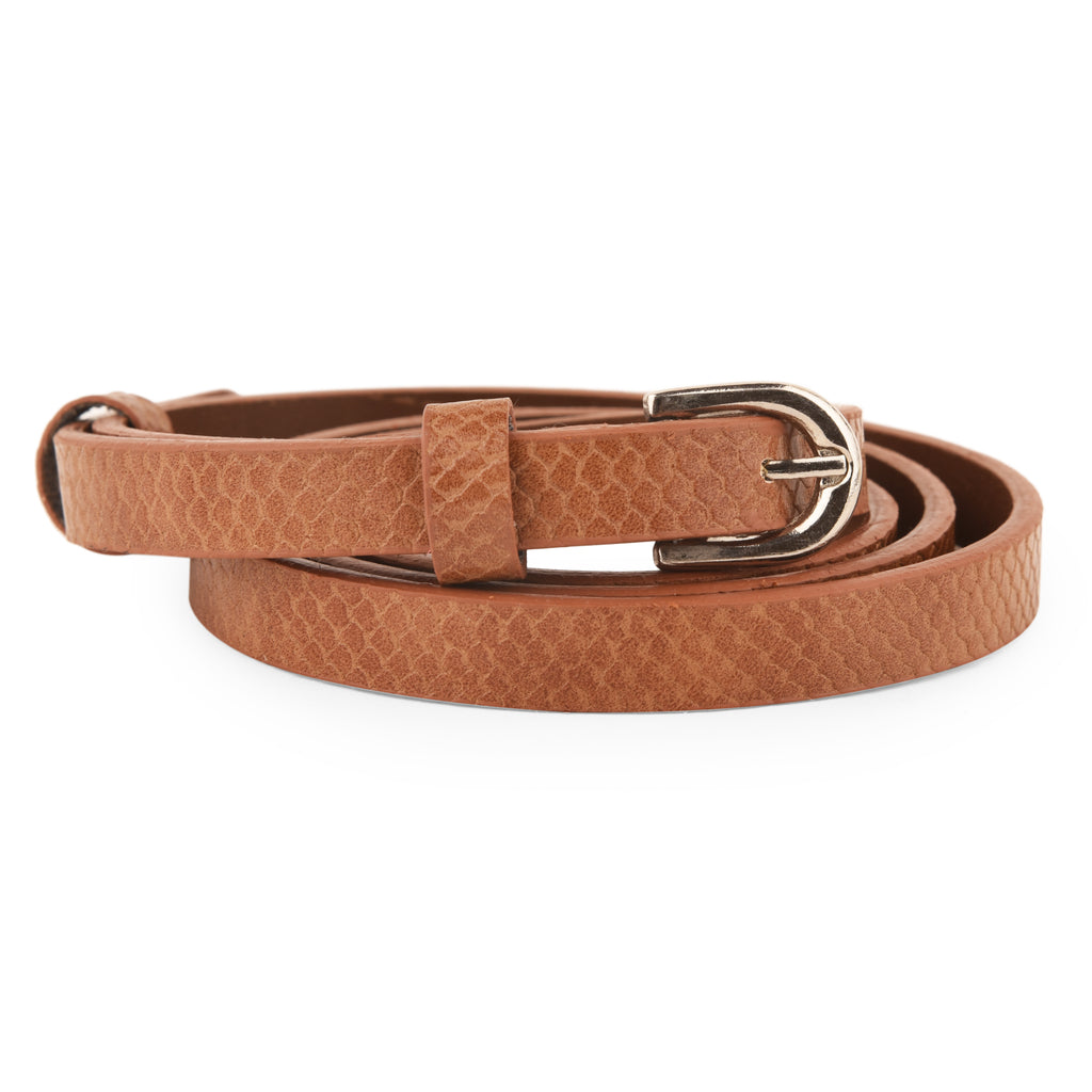 Faux Leather Belt (Combo of 2)